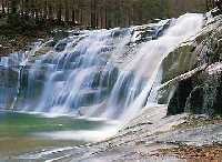 Mumlava waterfall Harrachov * Krkonose Mountains (Giant Mts)