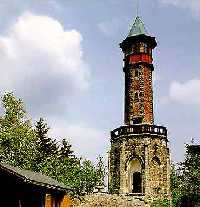 enlarge picture: The observation tower Štěpánka * Krkonose Mountains (Giant Mts)