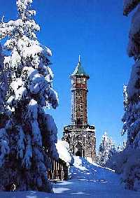 enlarge picture: The observation tower tpnka * Krkonose Mountains (Giant Mts)