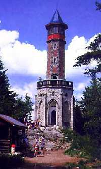 Bild vergrssern: Aussichtsturm tpnka * Riesengebirge (Krkonose)