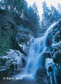 Bild vergrössern: Wasserfall Kamienczyk (Zackelfall) * Riesengebirge (Krkonose)