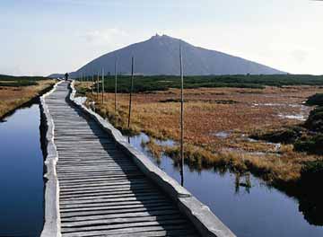 The region's highlights * Krkonose Mountains (Giant Mts)