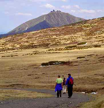 Szlak pieszy w Karkonoszach * Karkonosze