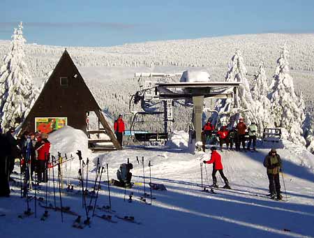 Skifahren im Riesengebirge * Riesengebirge (Krkonose)