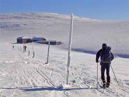 Cross-country skiing in Krkonose Mountains * Krkonose Mountains (Giant Mts)