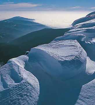 Lawinen Europische Gefahrenskala * Riesengebirge (Krkonose)