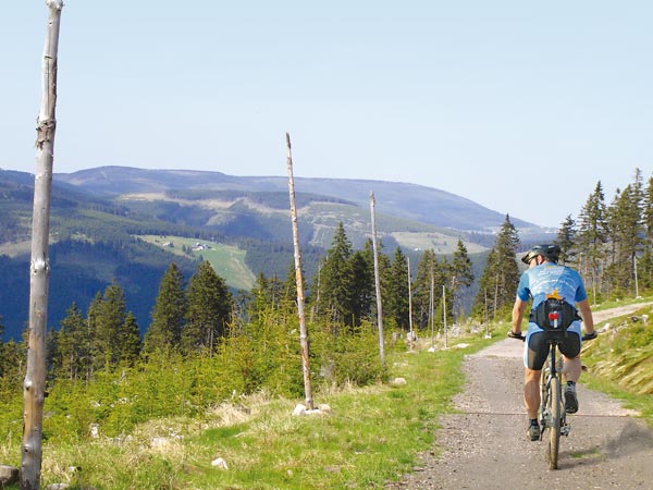 Biken im Riesengebirge * Riesengebirge (Krkonose)