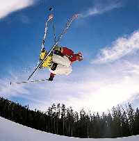 zvětšit obrázek: Sjezdové lyžování v Krkonoších * Krkonoše