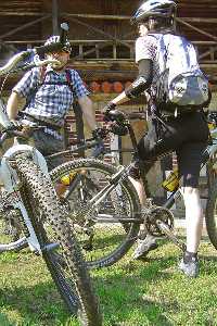 enlarge picture: Biking in the Krkonose Mountains * Krkonose Mountains (Giant Mts)