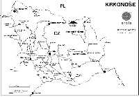 enlarge picture: Road map * Krkonose Mountains (Giant Mts)