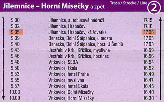 Jilemnice -  Horn� M�se�ky * Krkono�e