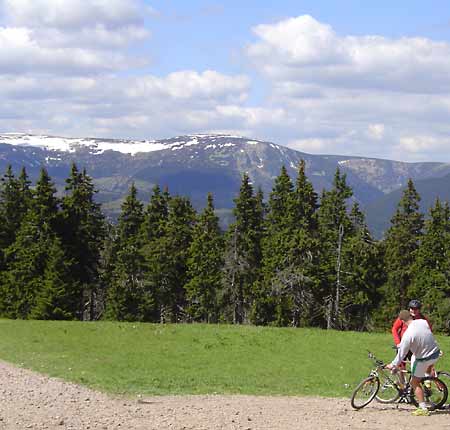 Lnov - ern hora - Velk pa (MTB) * Riesengebirge (Krkonose)