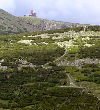 Trail of Czech - Polish Friendship: pindlerova bouda - Harrachov * Krkonose Mountains (Giant Mts)