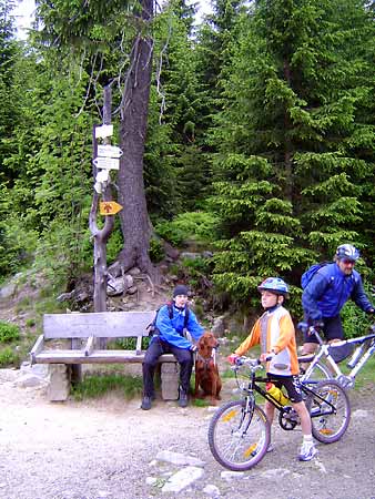 Harrachov - Vrchlabi (horsk kolo) * Krkonoe