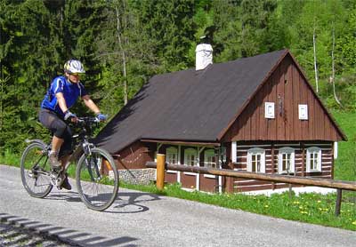 Abfahrt unter dem Berg Lika  B (MTB) * Riesengebirge (Krkonose)