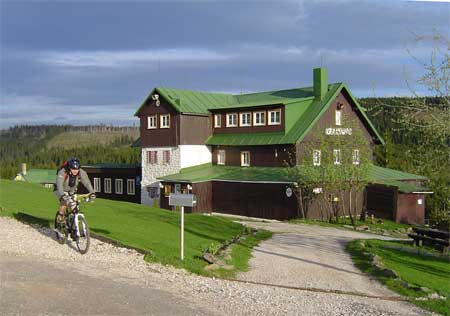 Abfahrt unter dem Berg Lika  B (MTB) * Riesengebirge (Krkonose)