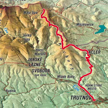 Abfahrt vom Rchory (MTB) * Riesengebirge (Krkonose)