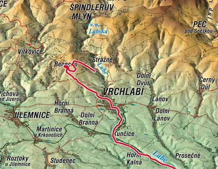 Where the River Elbe Flows (MTB) * Krkonose Mountains (Giant Mts)