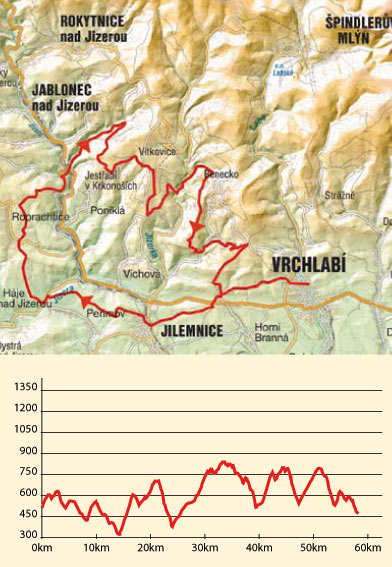 The Harrach - Tour (MTB) * Krkonose Mountains (Giant Mts)