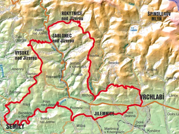 Iser-Rundfahrt * Riesengebirge (Krkonose)