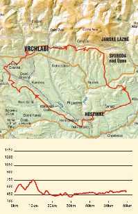 enlarge picture: The Comenius Route (MTB) * Krkonose Mountains (Giant Mts)