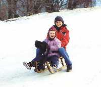 Sledge run - Špindlerovka * Krkonose Mountains (Giant Mts)
