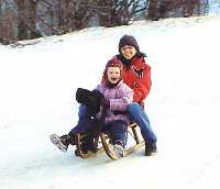 enlarge picture: Sledge run - pindlerovka * Krkonose Mountains (Giant Mts)