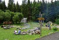 enlarge picture: Trail through the Valley of Bile Labe, Weber's Trail * Krkonose Mountains (Giant Mts)