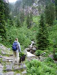 enlarge picture: Harrach's trail * Krkonose Mountains (Giant Mts)