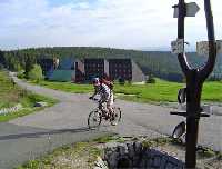 Downhill Ride bellow Lisci hora  A  (MTB) * Krkonose Mountains (Giant Mts)