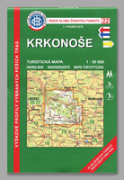 Krkonose - Hiking map * Krkonose Mountains (Giant Mts)